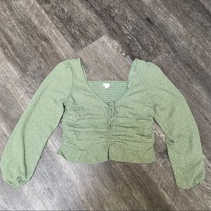 Ruched Bust Blouse H&M